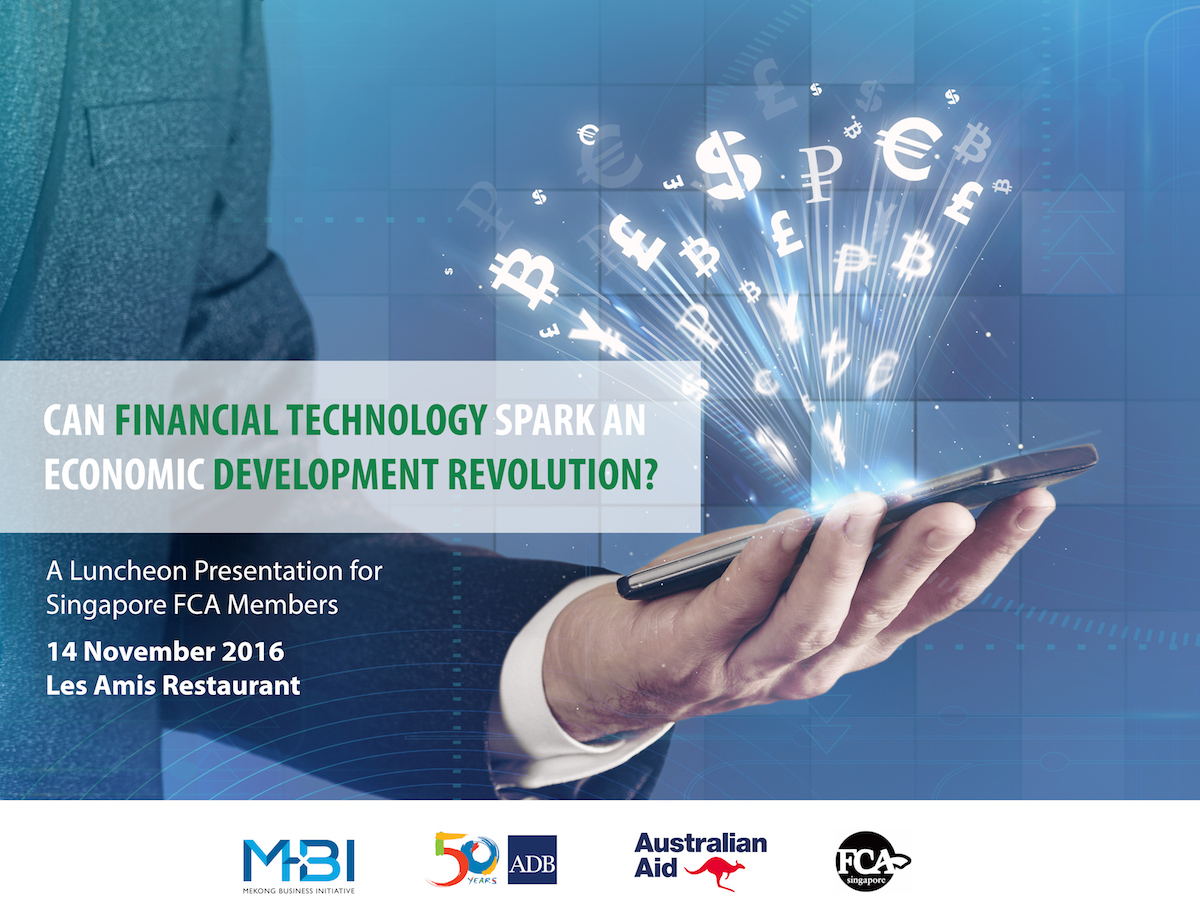 Can Financial Technology Spark an Economic Development Revolution? â€“ A Luncheon Presentation