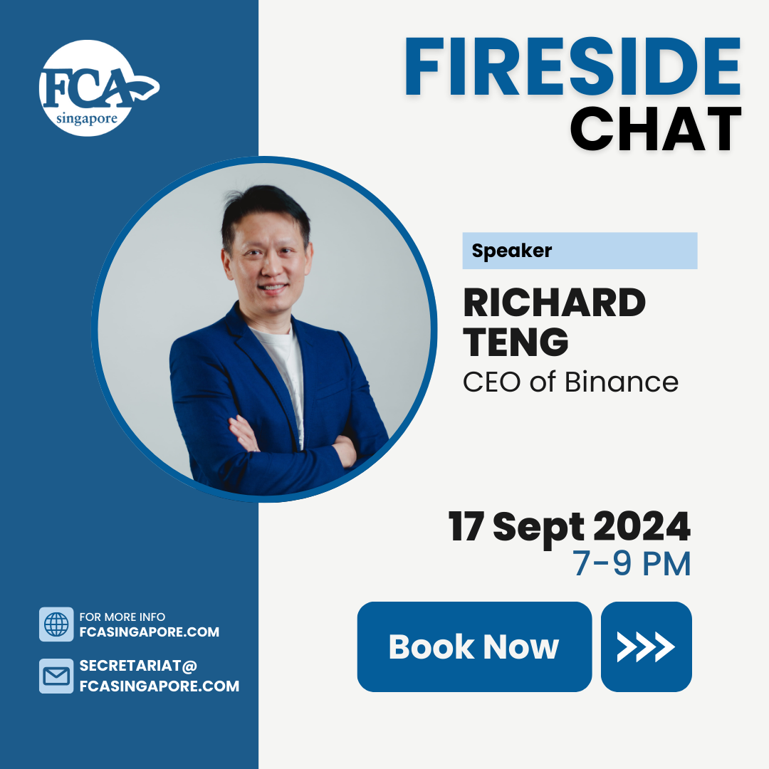 Fireside Chat with Binance CEO, 17 Sept, 7-9pm